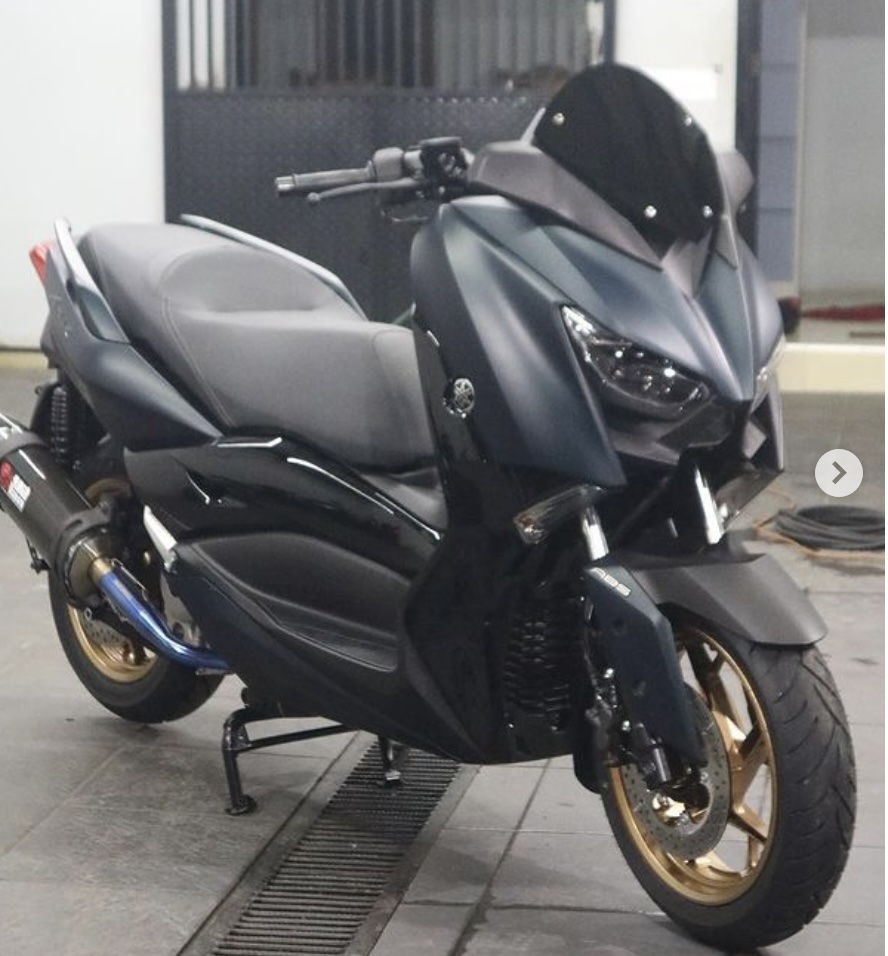 Yamaha XMAX after our Matte Coating Package